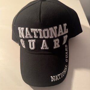 Black National Guard Cap
